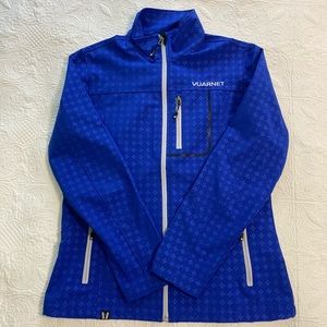 Vuarnet Womens Royal Blue Sporty Athletic Jacket in size 10